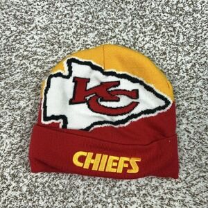 Kansas City Chiefs Beanie Hat Cap Mens One Size Red NFL Football Ultra Game